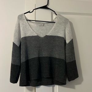 Gentle Fawn women’s pullover sweater. Size: XS. Color: grey and white